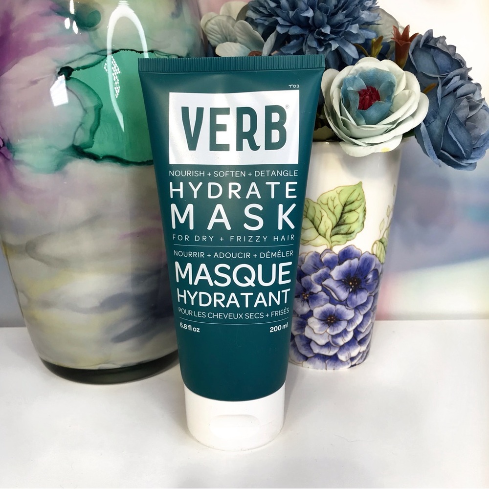 Verb Hydrate Mask for Dry Frizzy Hair Full Size, 200mL /6.8 fl oz *BRAND NEW!